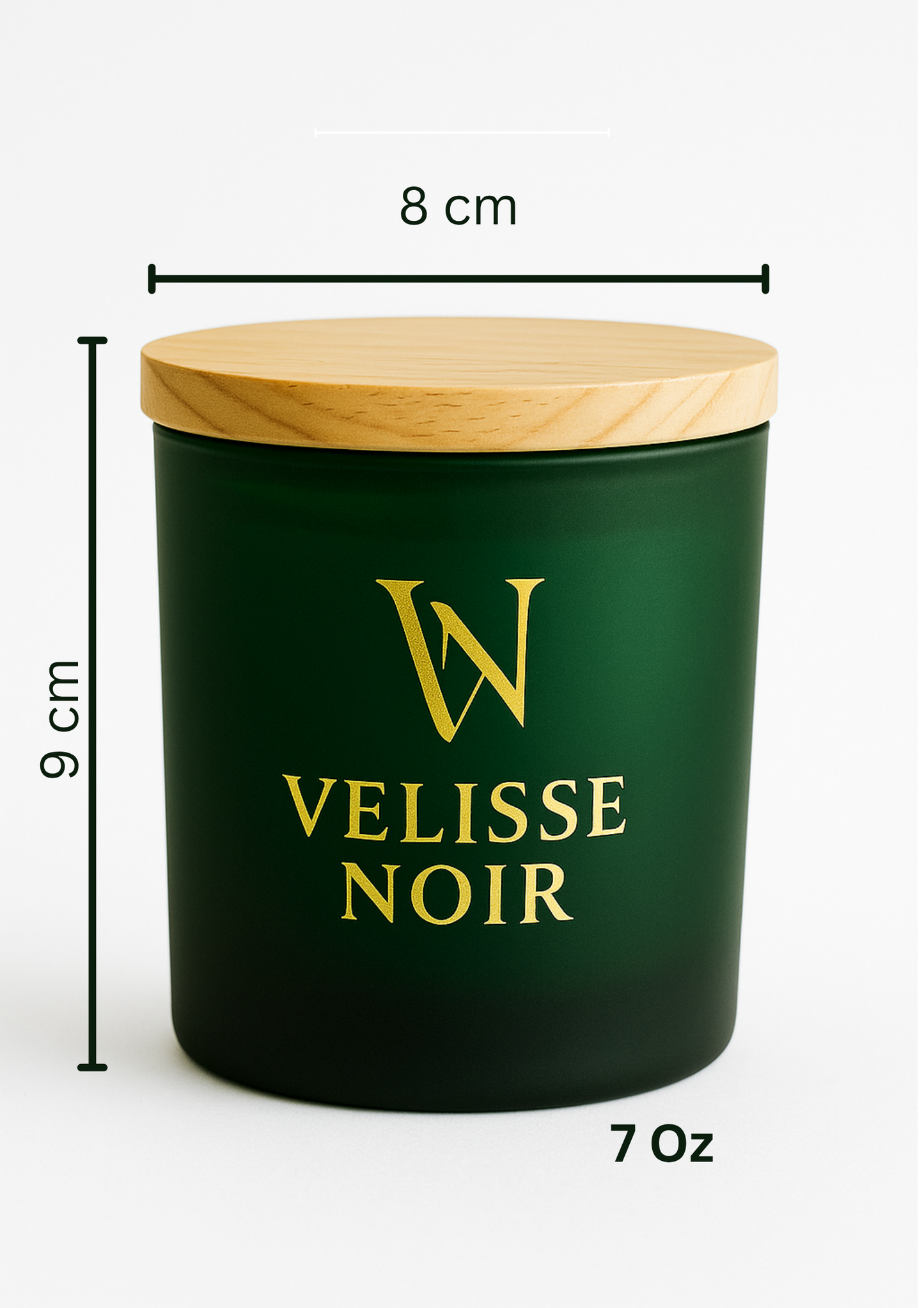 Emerald Elixir Green Jar Candle
