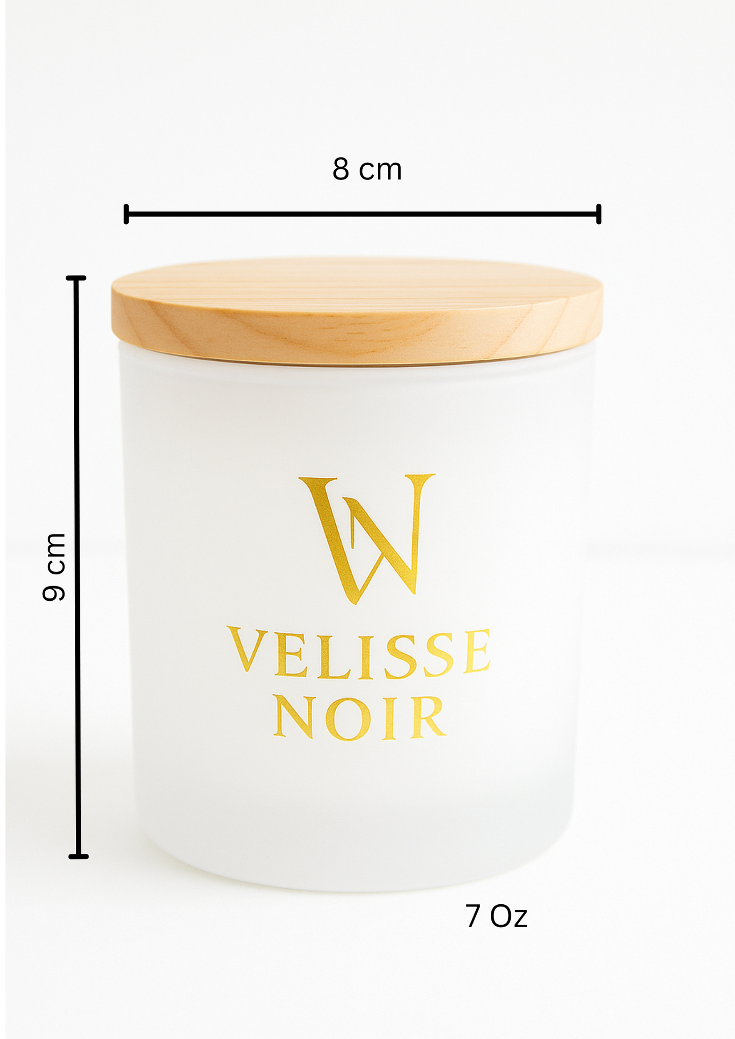Ivory Bloom White Candle