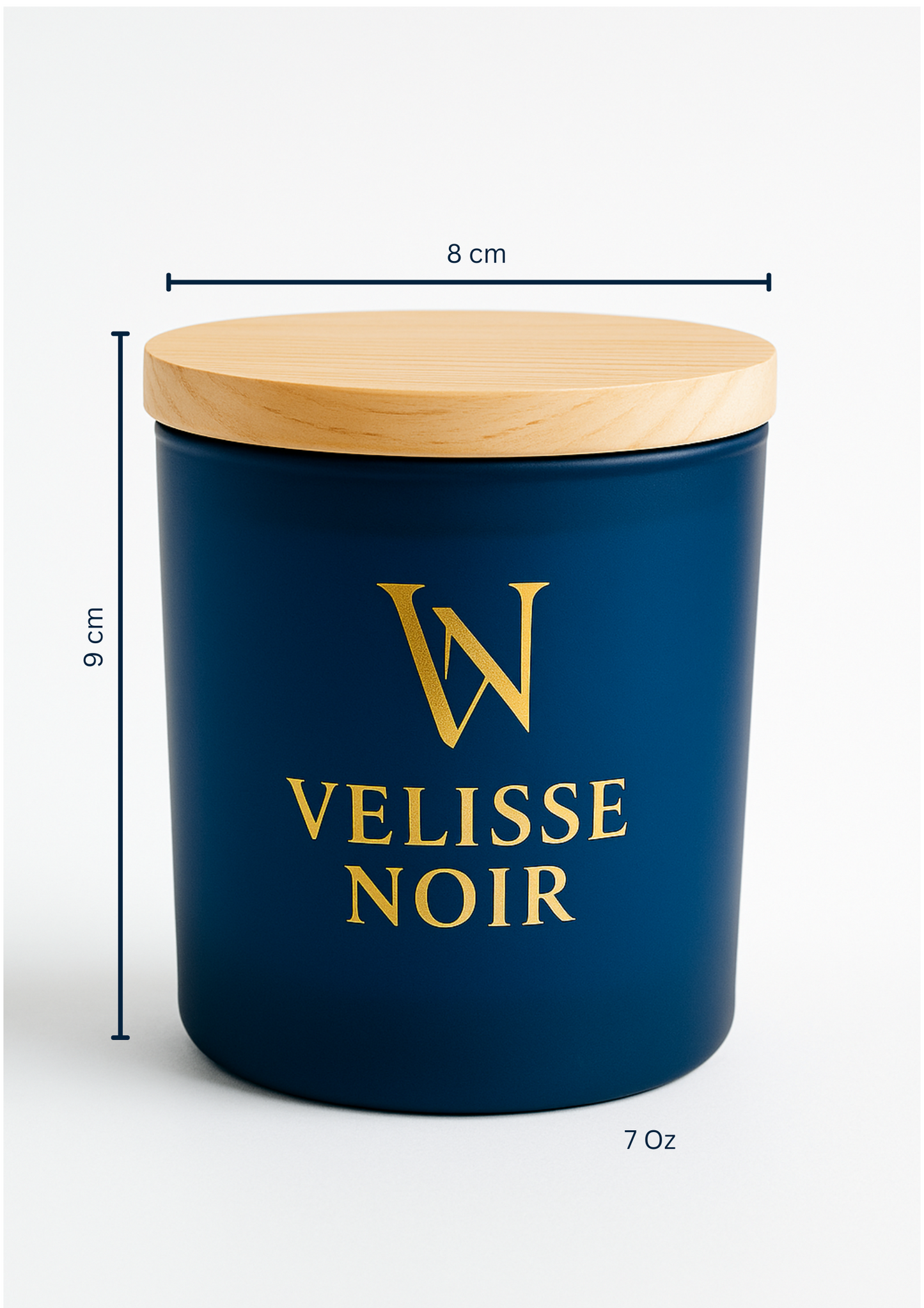Mystic Tide Scented Blue Candle