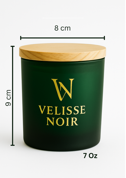 Emerald Elixir Green Jar Candle