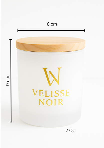 Ivory Bloom White Candle