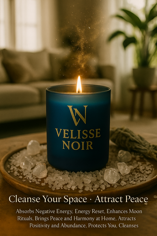 Mystic Tide Scented Blue Candle