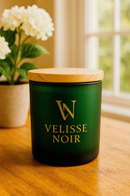 Emerald Elixir Green Jar Candle