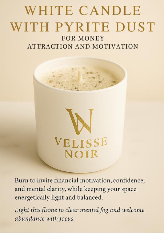 Ivory Bloom White Candle